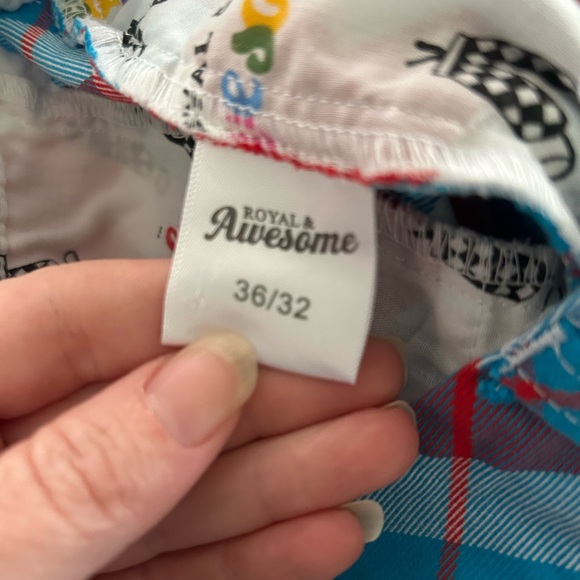 Royal & Awesome Plaid a Binder Golf pants size 36 - Picture 9 of 9